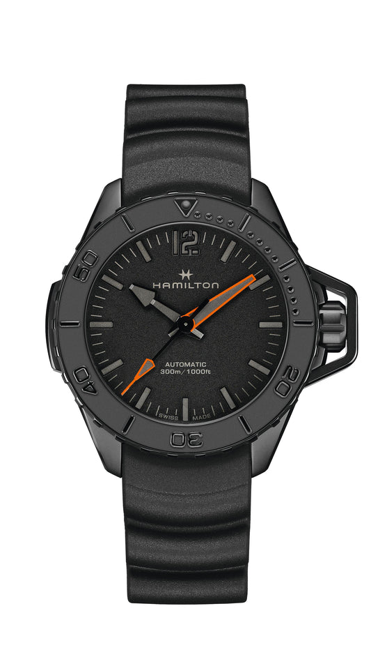 Hamilton Khaki Navy Frogman Armbanduhr Automatik 46mm H77845330
