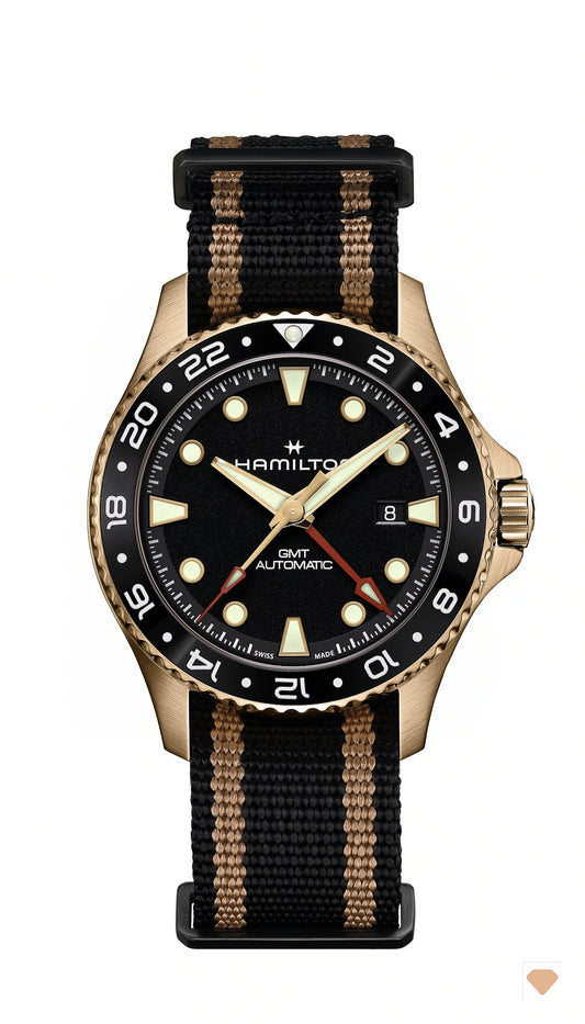 Khaki Navy Scuba GMT