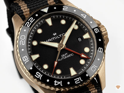 Hamilton Khaki Navy Scuba GMT H82565930