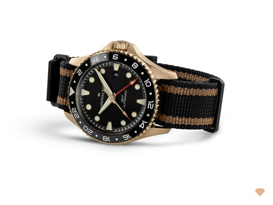 Khaki Navy Scuba GMT