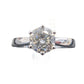 Diamantring Solitaire 1,00 carat 585/- Weißgold
