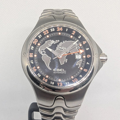 Ebel Sportwave GMT Automatik 9123K51 *Gebrauchte Uhr*