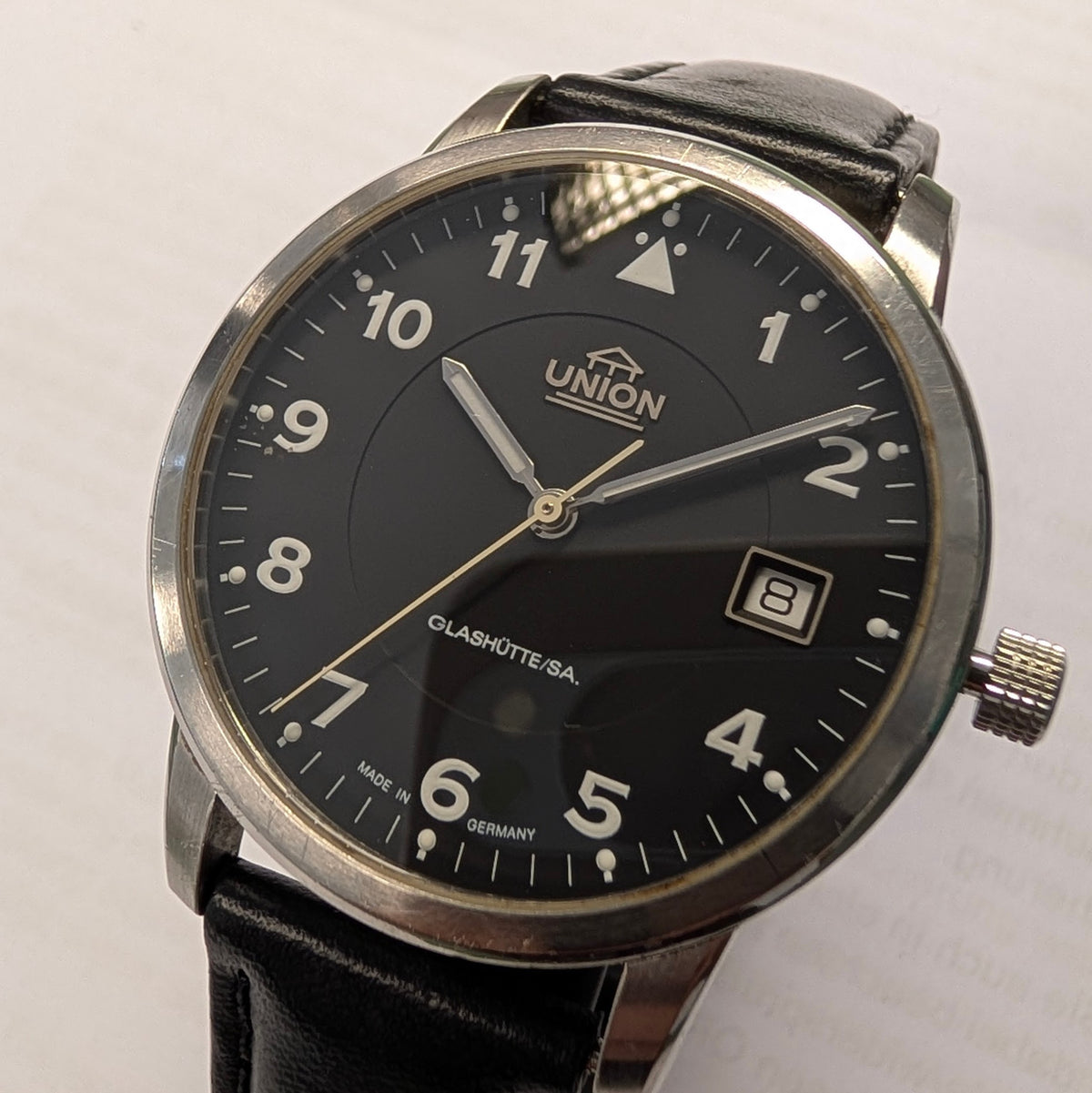 Union Glashütte Pilot 26-11-09-09-02-10 Gebrauchte Uhr