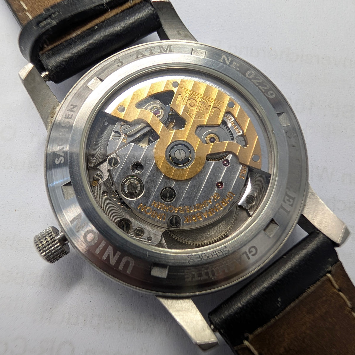 Union Glashütte Pilot 26-11-09-09-02-10 Gebrauchte Uhr