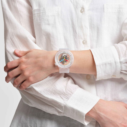 Swatch Clearly Pay! SB01K102-5300