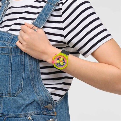 Swatch Neon to the Max SB06J100