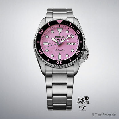 Seiko 5 Sports Pink Panther Limited Edition SRPM07