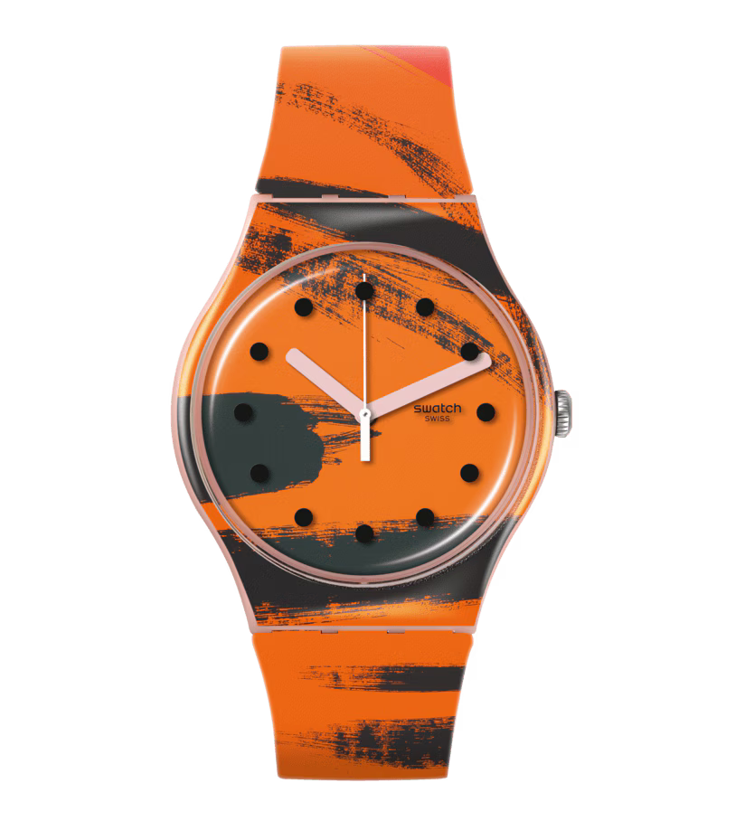 Swatch Barns-Graham's Orange and Red