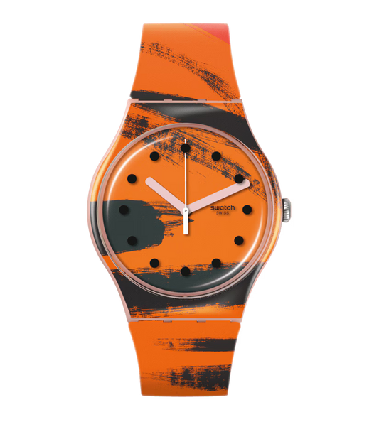 Swatch Barns-Graham's Orange and Red