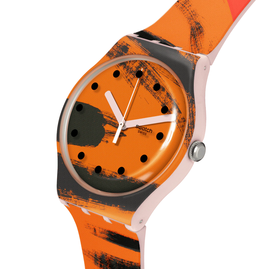 Swatch Barns-Graham's Orange and Red