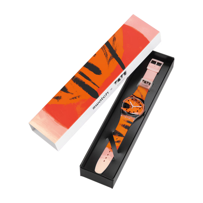 Swatch Barns-Graham's Orange and Red