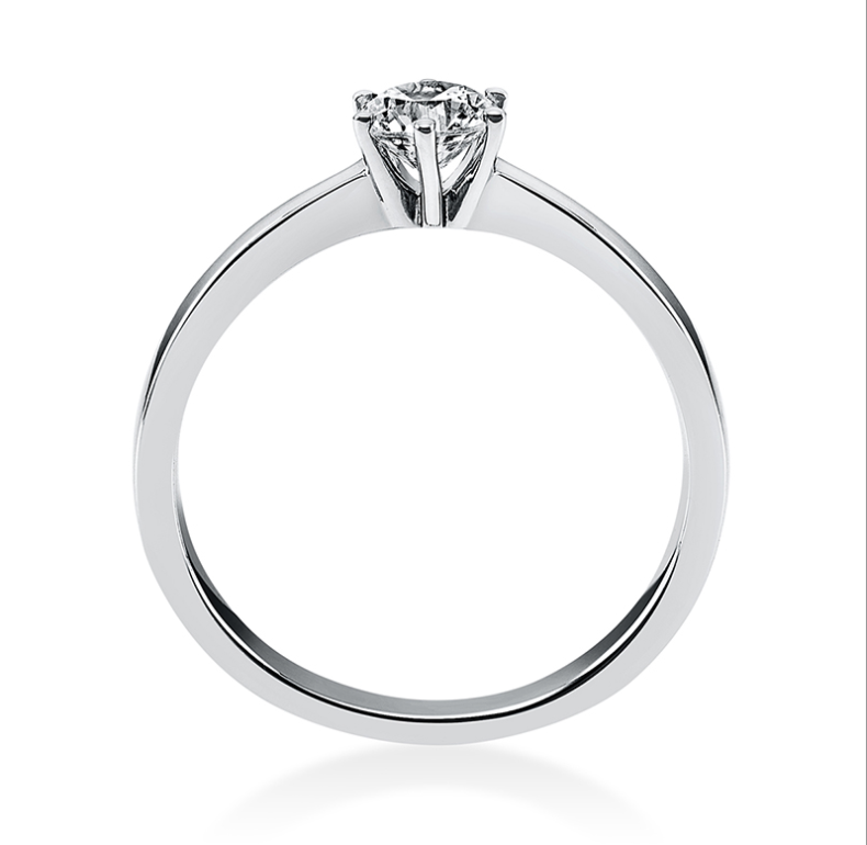 B-Diamond Solitairering 0,40 carat