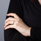 B-Diamond solitaire ring 0.40 carat