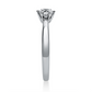 B-Diamond solitaire ring 0.40 carat