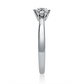 B-Diamond Solitairering 0,40 carat