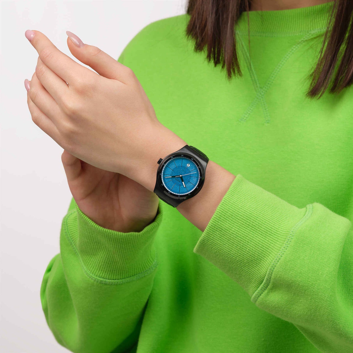 Swatch Blackcloak Mechanism YIB408