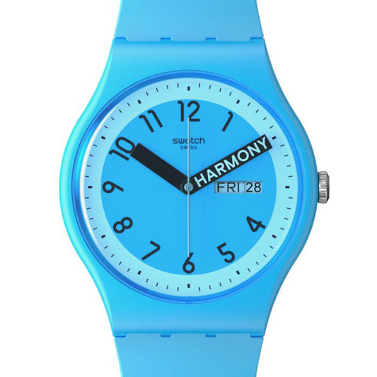 Swatch Proudly Blue  SO29S702