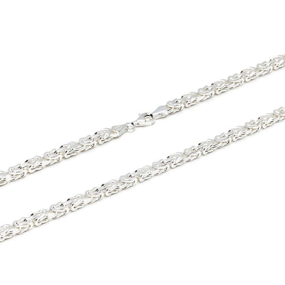 Königskette 4mm 925/- Sterlingsilber 55-60cm