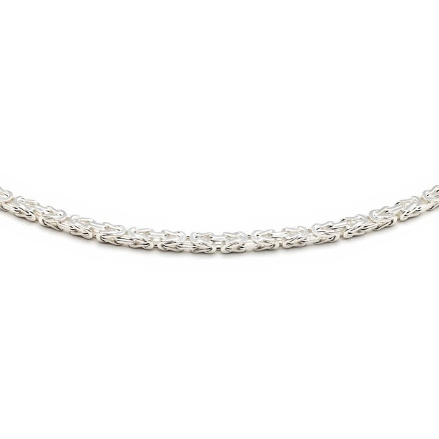 Königskette 3.5mm 925/- Sterlingsilber 50-65cm