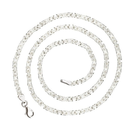 Königskette 3.5mm 925/- Sterlingsilber 50-65cm