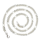 Figarokette 5mm 925/- Sterlingsilber 55cm