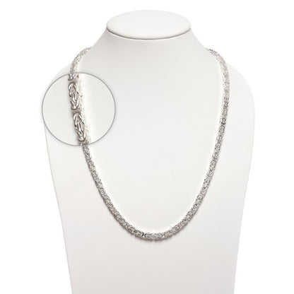 Königskette 5mm 925/- Sterlingsilber 60cm