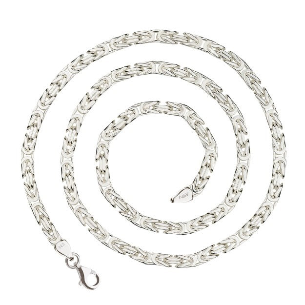 Königskette 5mm 925/- Sterlingsilber 60cm