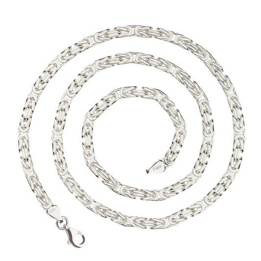 Königskette 5mm 925/- Sterlingsilber 60cm