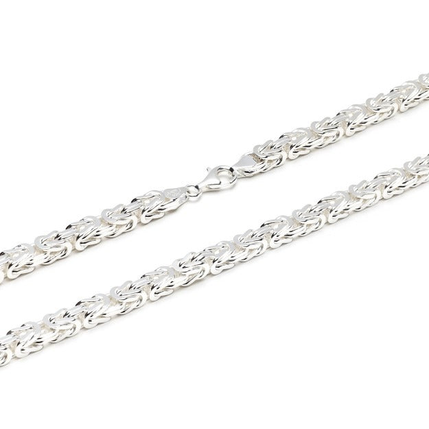 Königskette 6mm 925/- Sterlingsilber 65cm