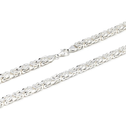 Königskette 6mm 925/- Sterlingsilber 65cm