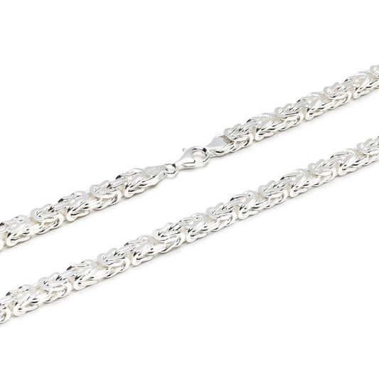 Königskette 6mm 925/- Sterlingsilber 65cm