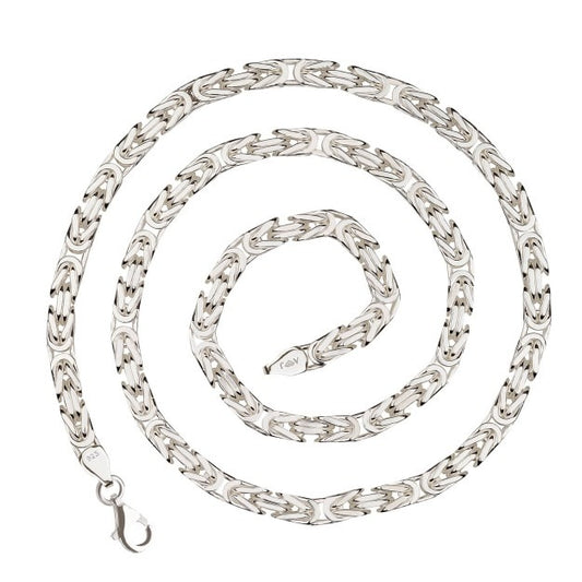 Königskette 6mm 925/- Sterlingsilber 65cm