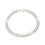 Figaroarmband 6mm 925/- Sterlingsilber