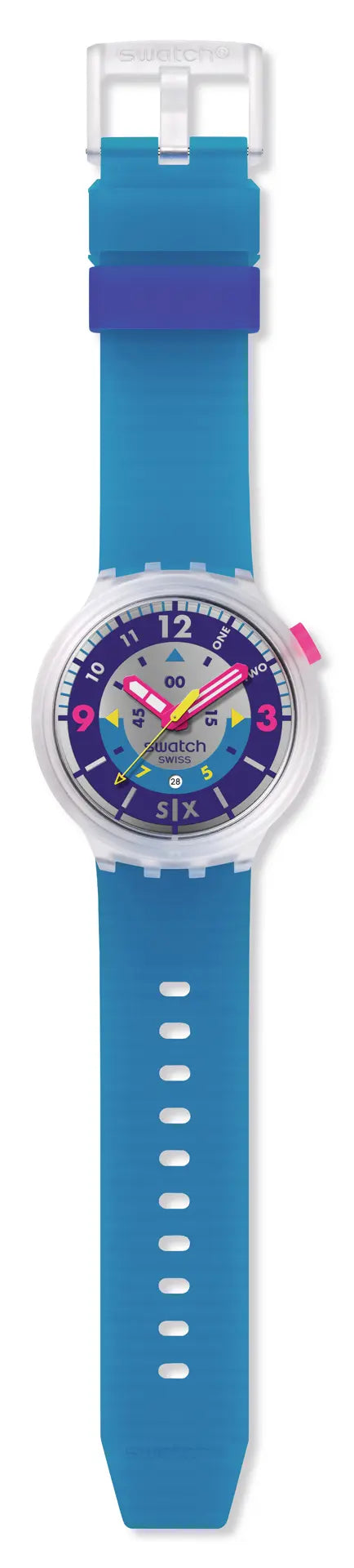 Swatch Neon Hilo SB01K400