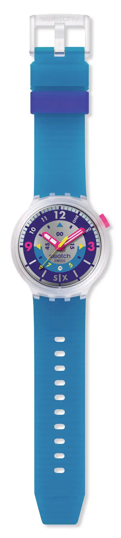 Swatch Neon Hilo SB01K400