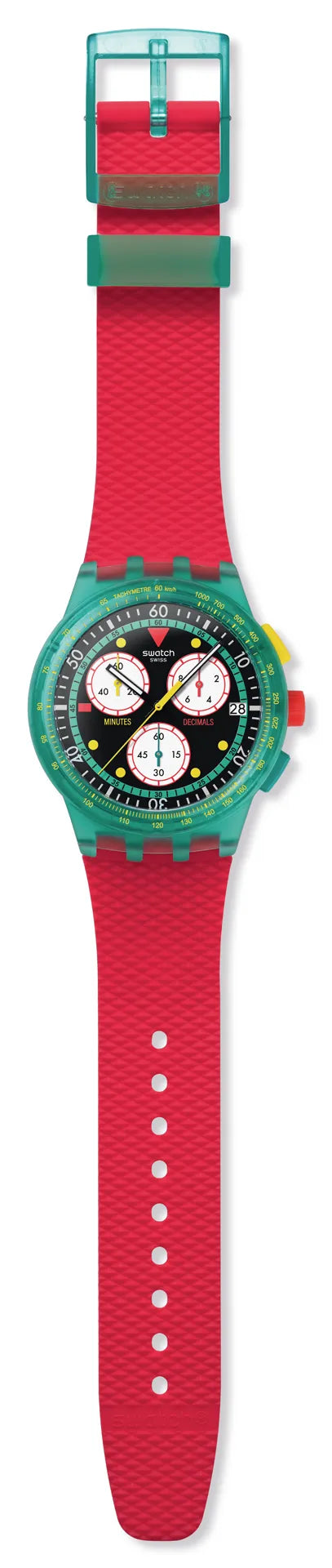 Swatch Neon Emerald Chrono