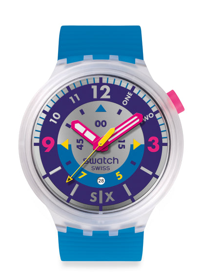 Swatch Neon Hilo SB01K400