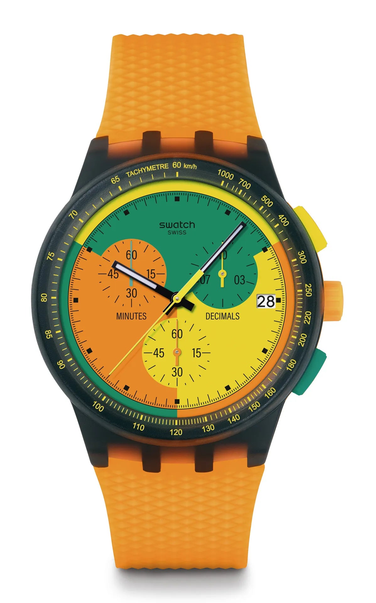 Swatch Neon Signal Flag SUSB422