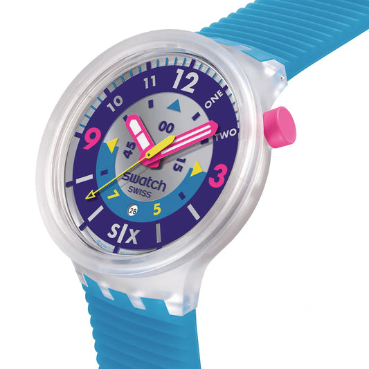Swatch Neon Hilo SB01K400