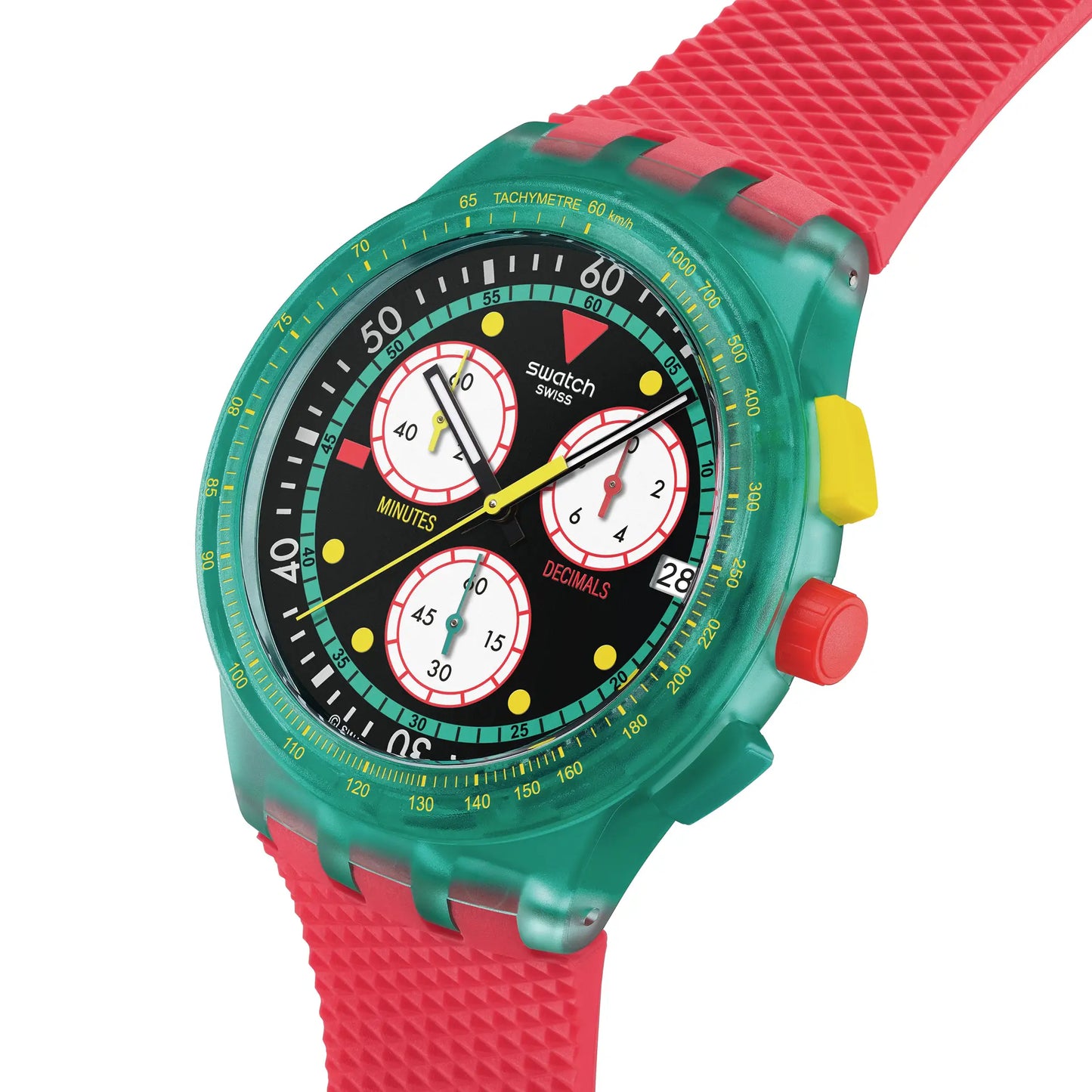 Swatch Neon Emerald Chrono SUSG409