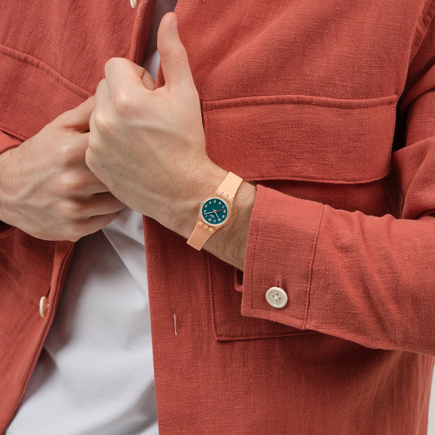 Swatch Peachy Weave LO117