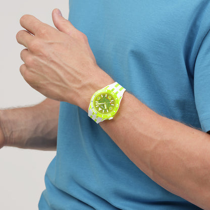 Swatch Scubaqua Egg Yolk SSCU09J100