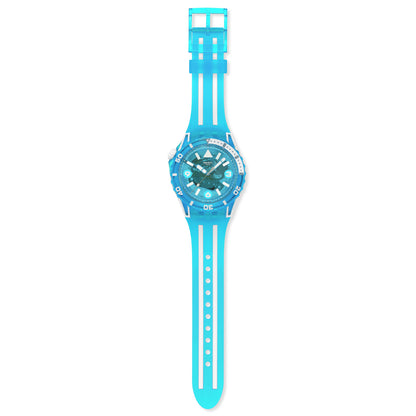 Swatch Scubaqua Blue Fire SSCU09S100