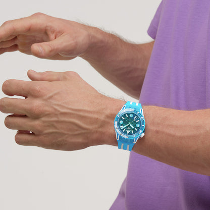 Swatch Scubaqua Blue Fire SSCU09S100