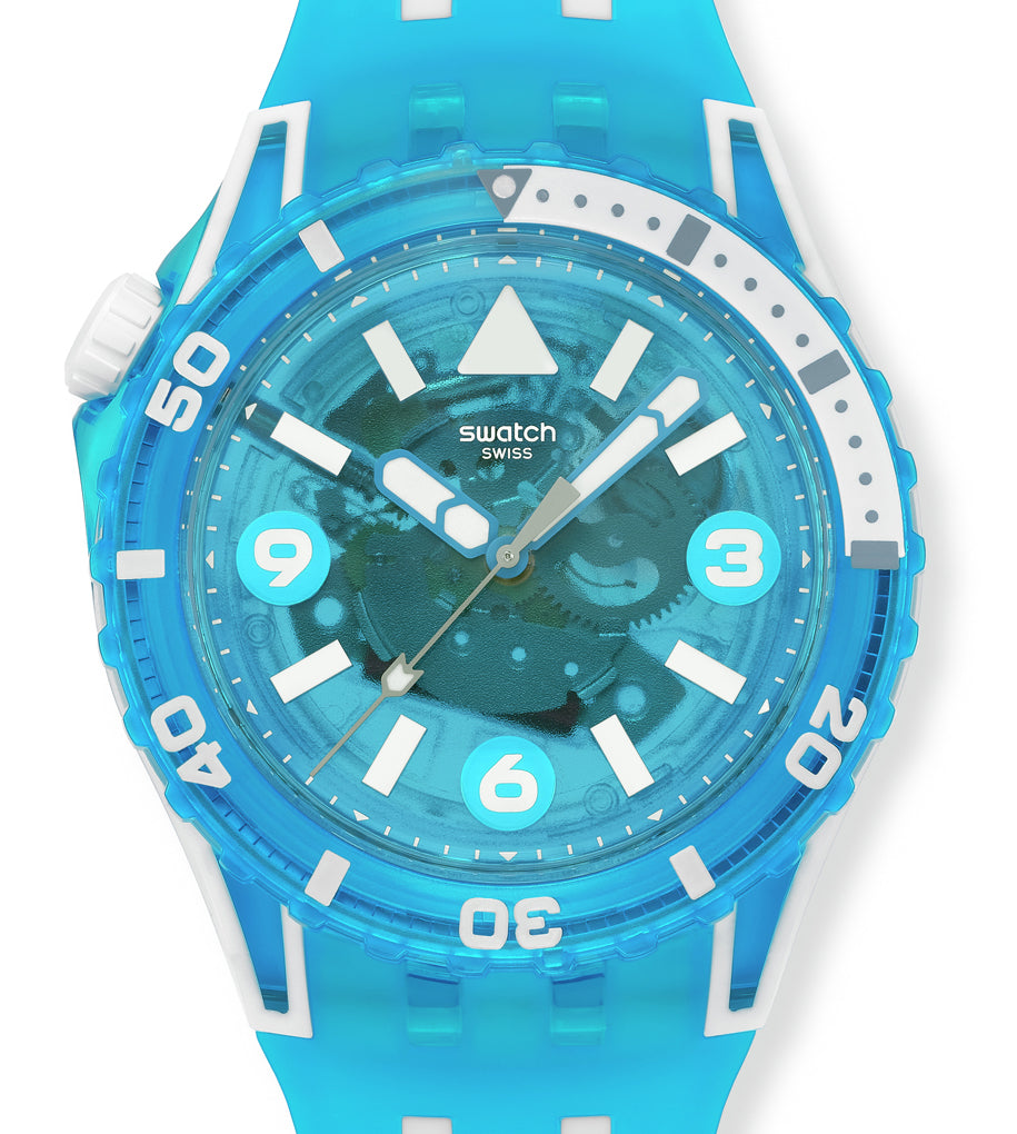 Swatch Scubaqua Blue Fire SSCU09S100