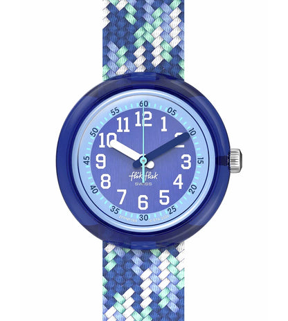 Flik Flak Braid in Blue FPNP169